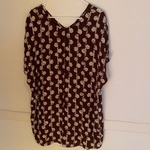 SOLD Madewell silk caftan